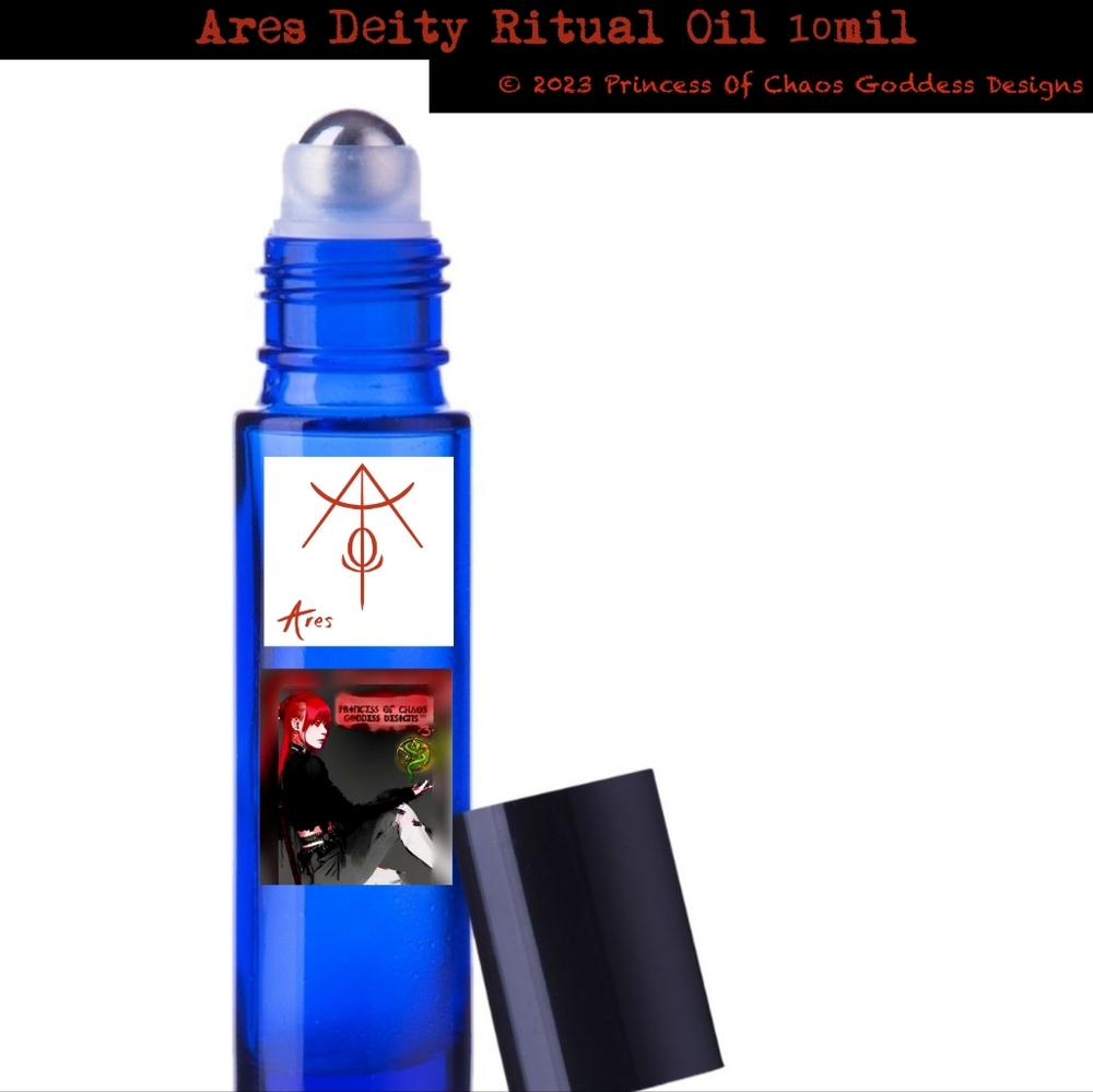 Ares Greek God of War Deity Ritual Oil